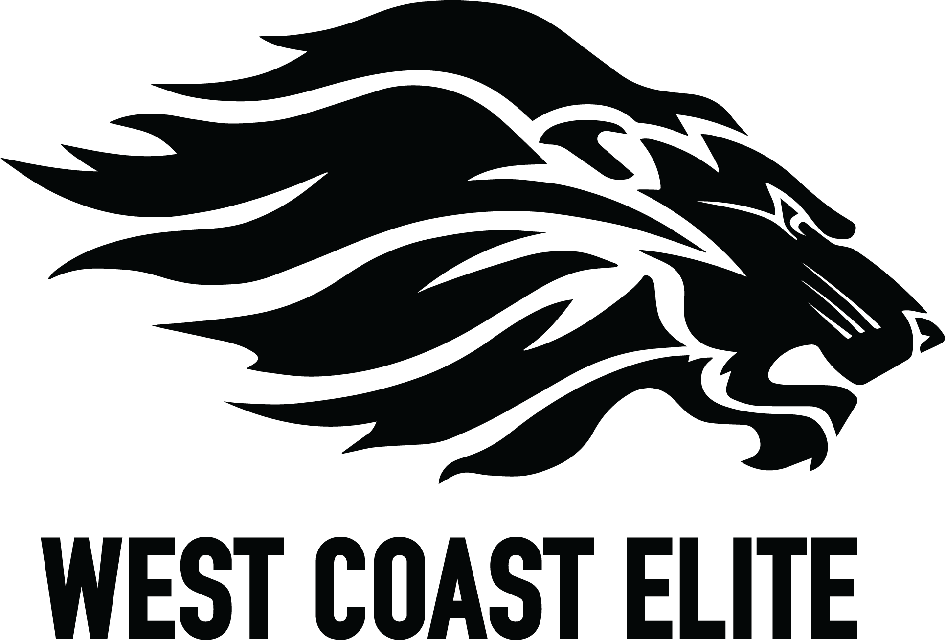 West Coast Elite Black Logo